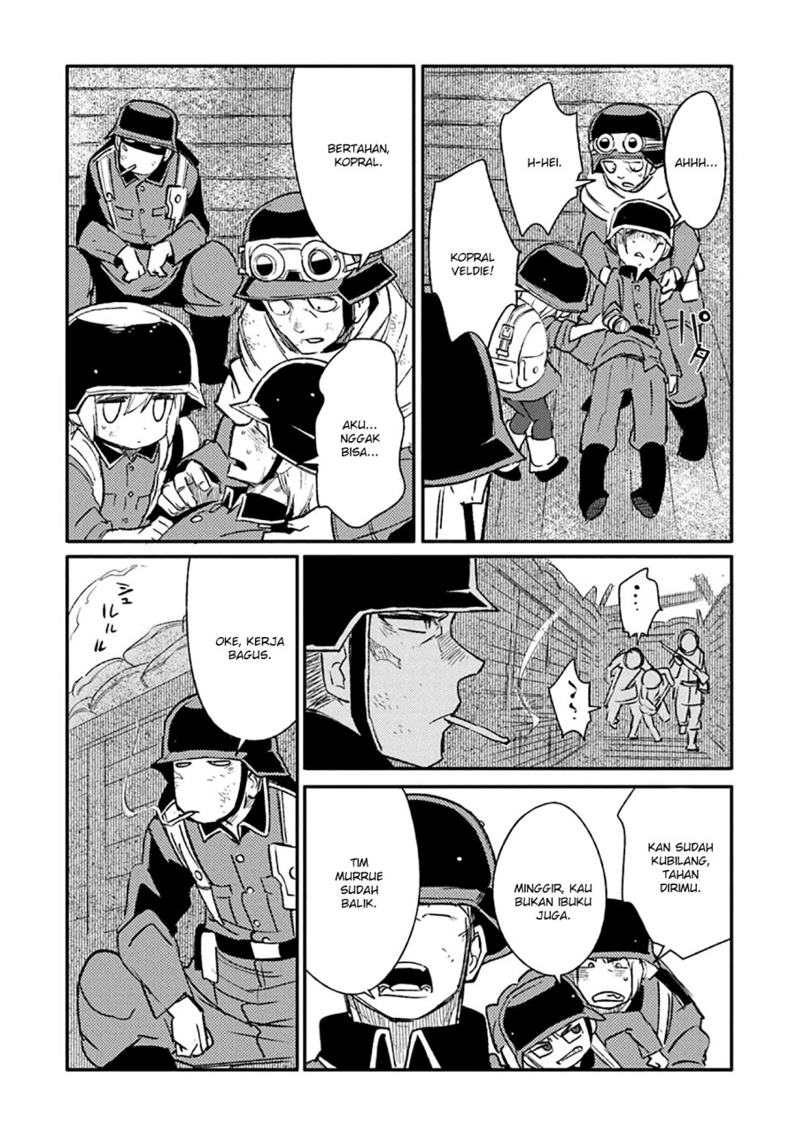TS Eiseihei-san no Senjou Nikki Chapter 10 Gambar 23