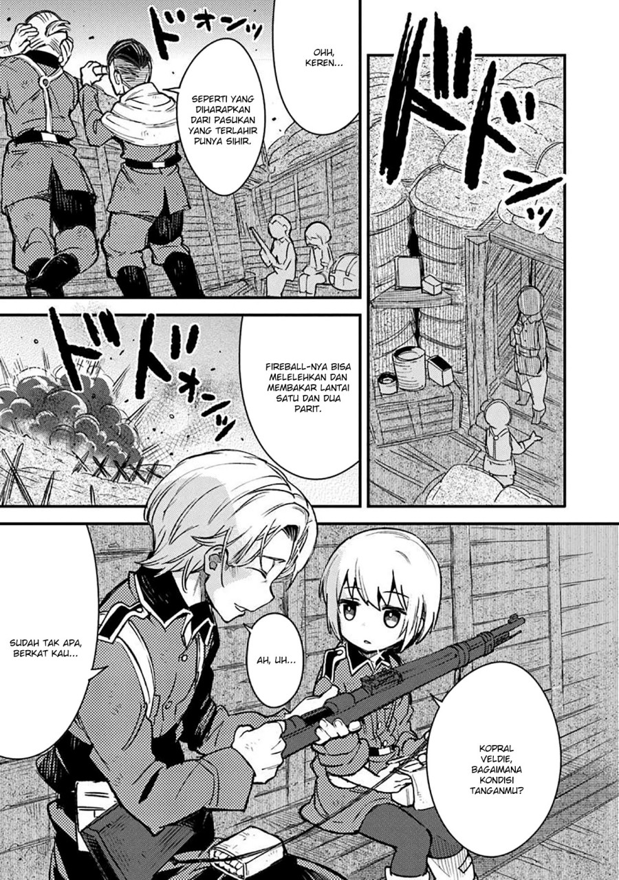 TS Eiseihei-san no Senjou Nikki Chapter 12 Gambar 23