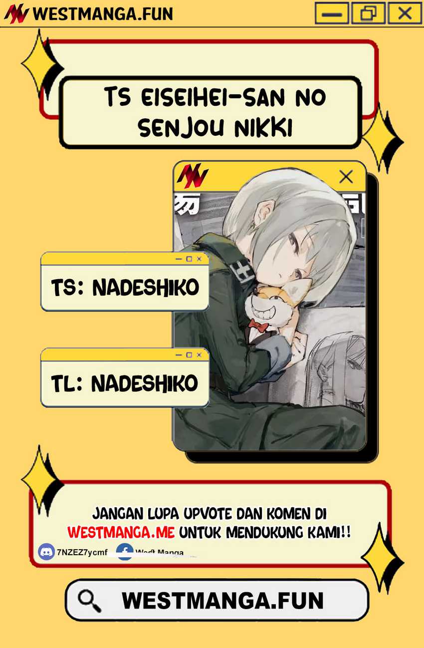 TS Eiseihei-san no Senjou Nikki Chapter 16.1 Gambar 1