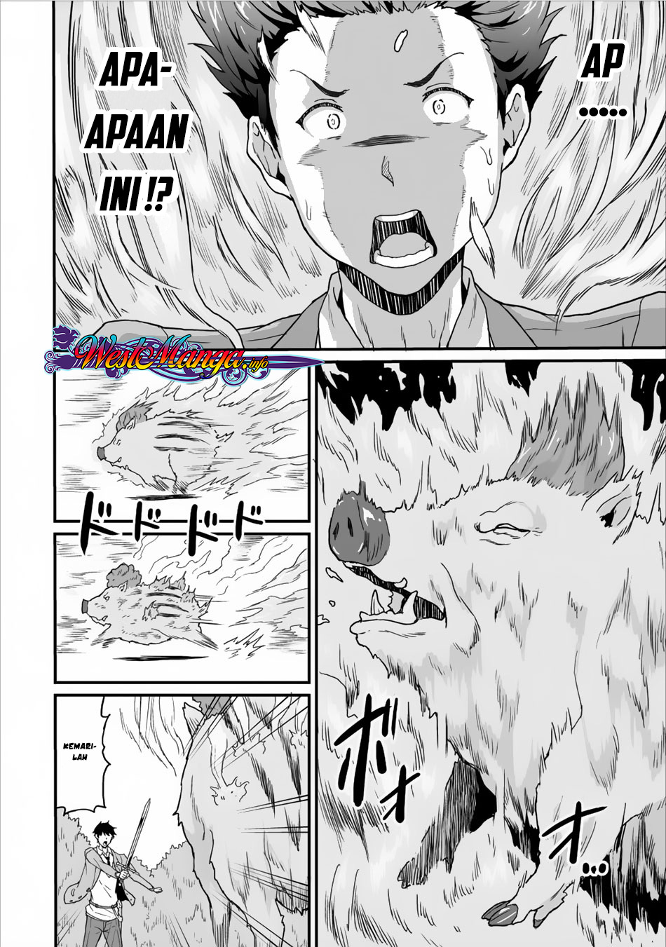 Taberu dake de Level-Up! Damegami to Issho ni Isekai Musou Chapter 03 Gambar 5