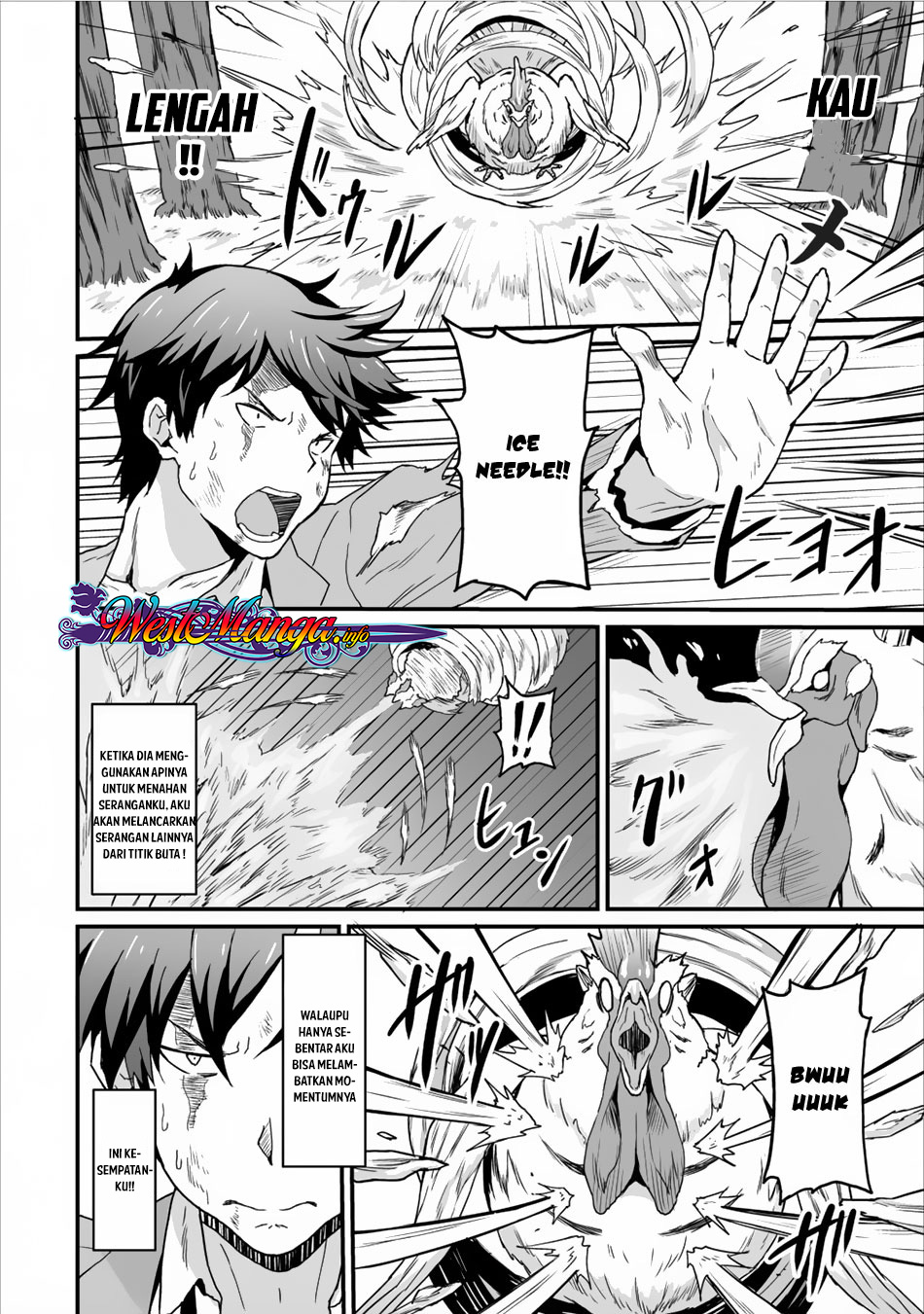 Taberu dake de Level-Up! Damegami to Issho ni Isekai Musou Chapter 03 Gambar 15