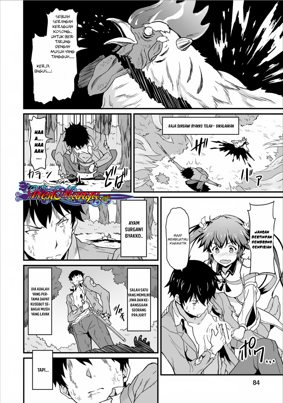 Taberu dake de Level-Up! Damegami to Issho ni Isekai Musou Chapter 03 Gambar 17