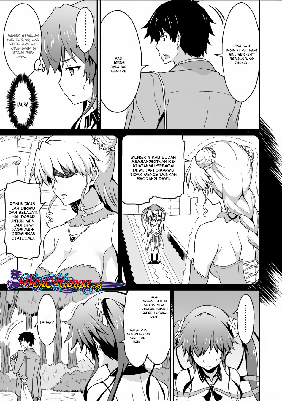 Taberu dake de Level-Up! Damegami to Issho ni Isekai Musou Chapter 03 Gambar 22