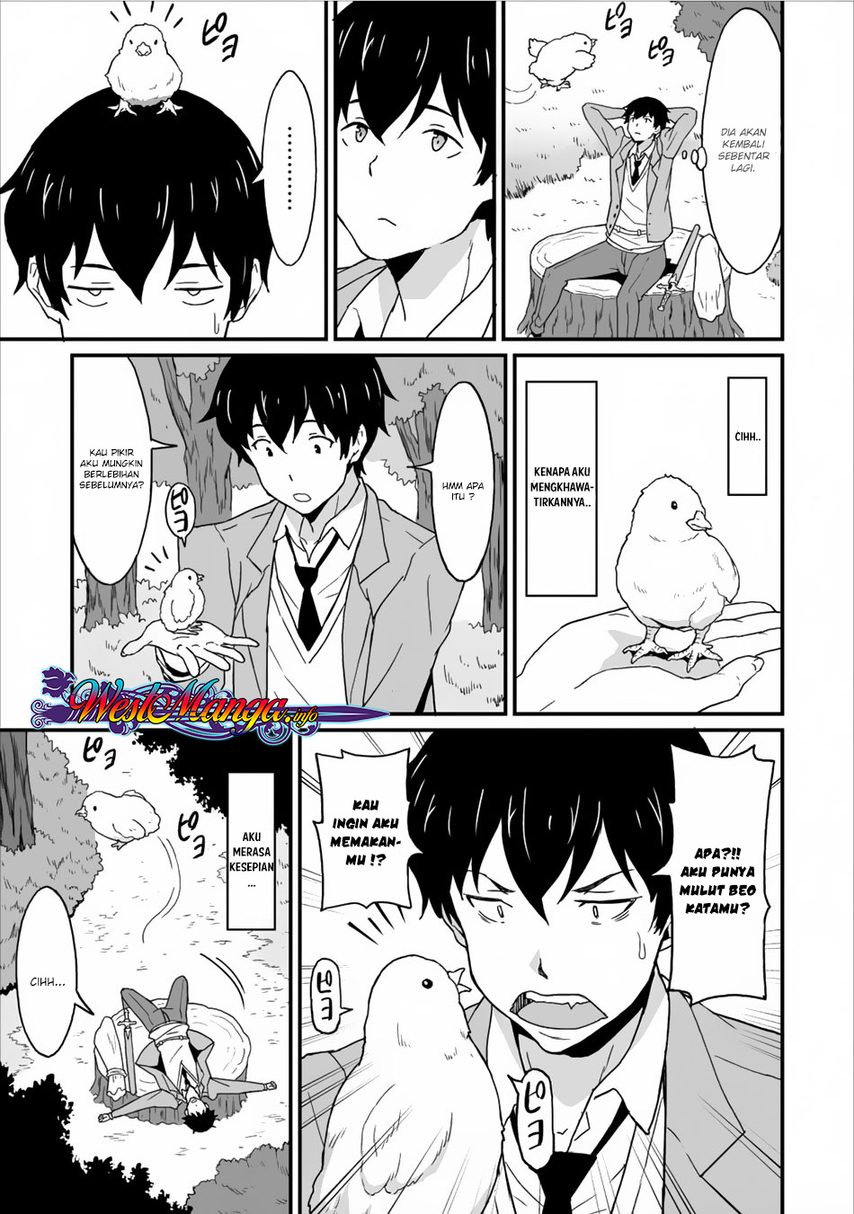 Taberu dake de Level-Up! Damegami to Issho ni Isekai Musou Chapter 03 Gambar 24