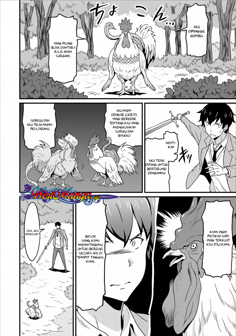 Taberu dake de Level-Up! Damegami to Issho ni Isekai Musou Chapter 03 Gambar 27