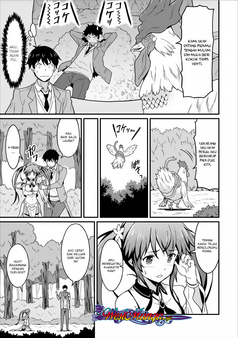 Taberu dake de Level-Up! Damegami to Issho ni Isekai Musou Chapter 03 Gambar 28