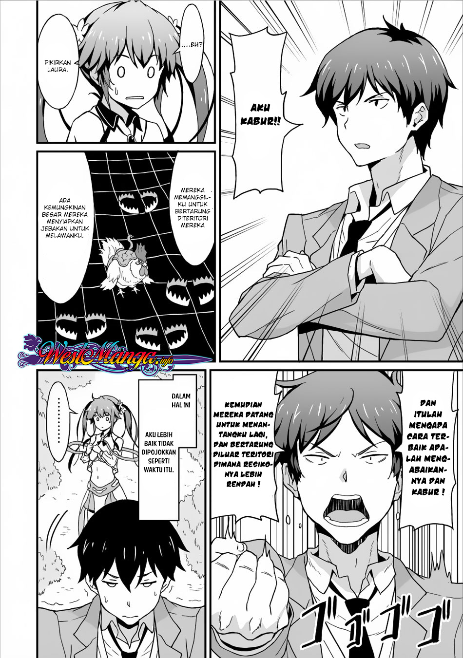 Taberu dake de Level-Up! Damegami to Issho ni Isekai Musou Chapter 03 Gambar 29