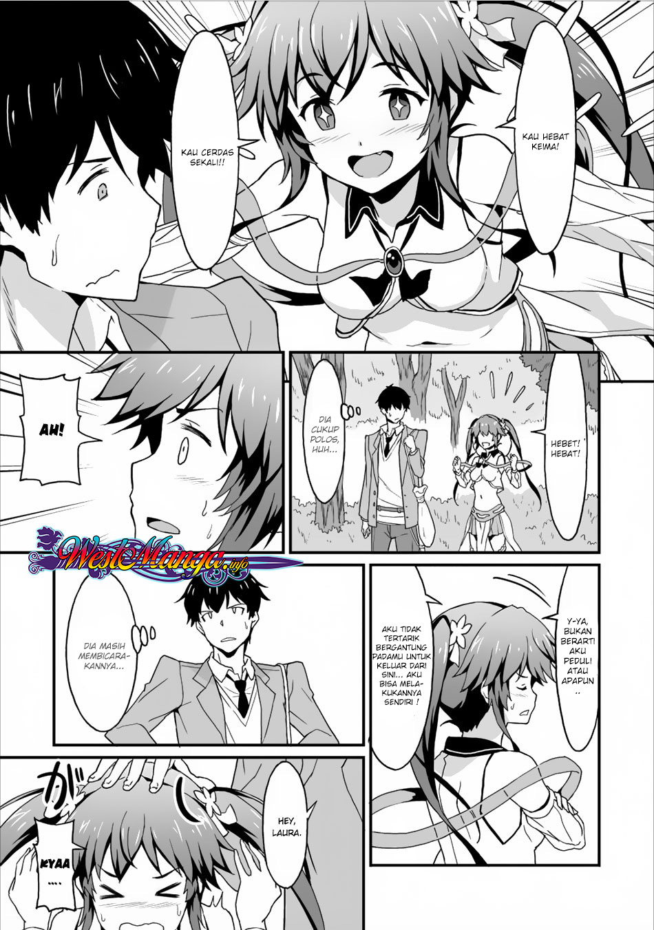 Taberu dake de Level-Up! Damegami to Issho ni Isekai Musou Chapter 03 Gambar 30
