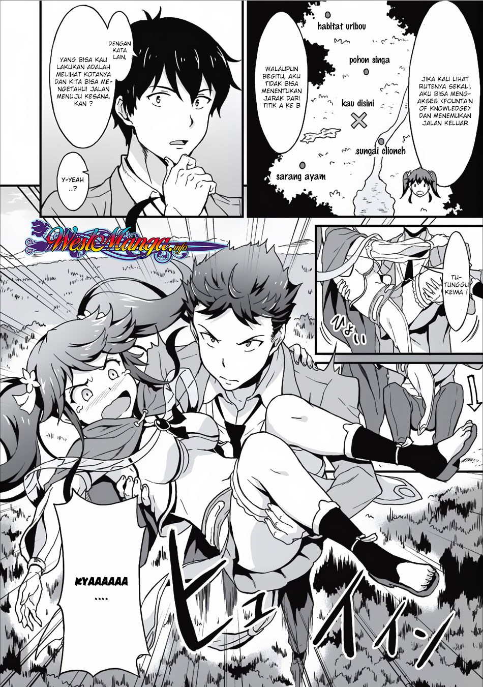Taberu dake de Level-Up! Damegami to Issho ni Isekai Musou Chapter 04 Gambar 3