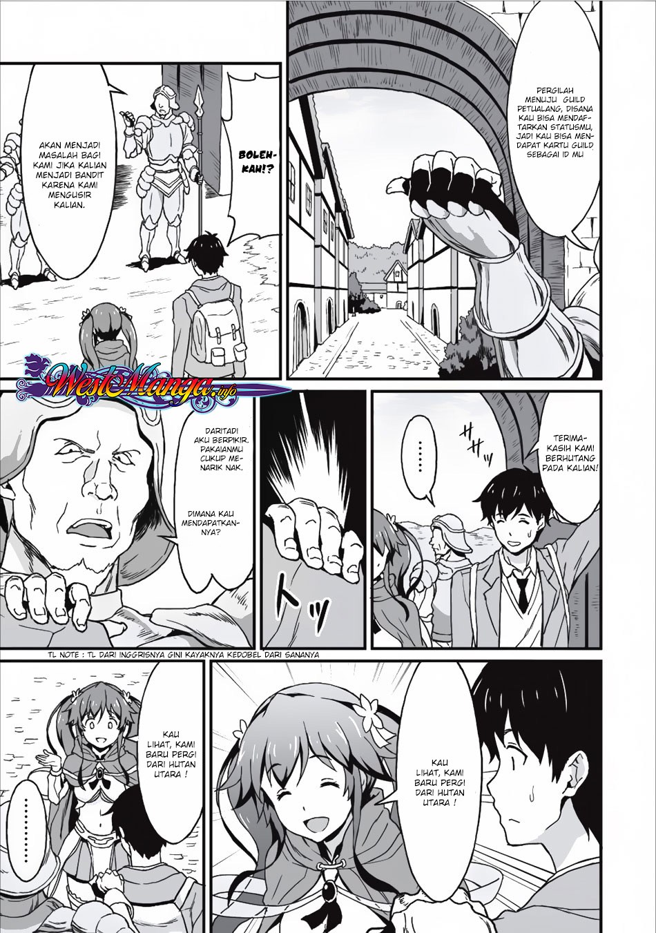 Taberu dake de Level-Up! Damegami to Issho ni Isekai Musou Chapter 04 Gambar 8