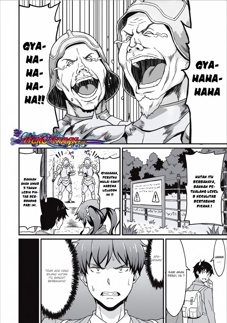 Taberu dake de Level-Up! Damegami to Issho ni Isekai Musou Chapter 04 Gambar 9