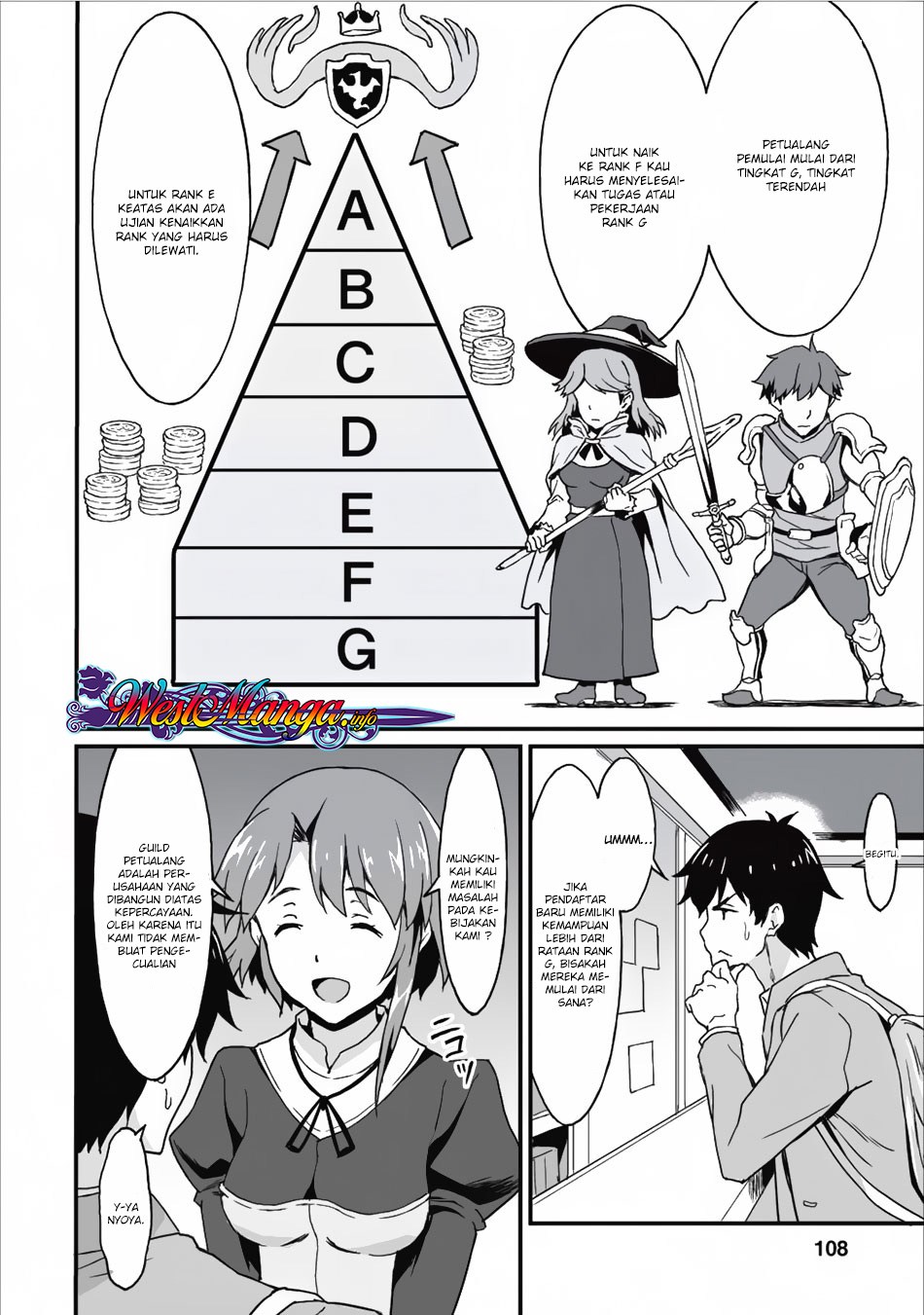 Taberu dake de Level-Up! Damegami to Issho ni Isekai Musou Chapter 04 Gambar 11