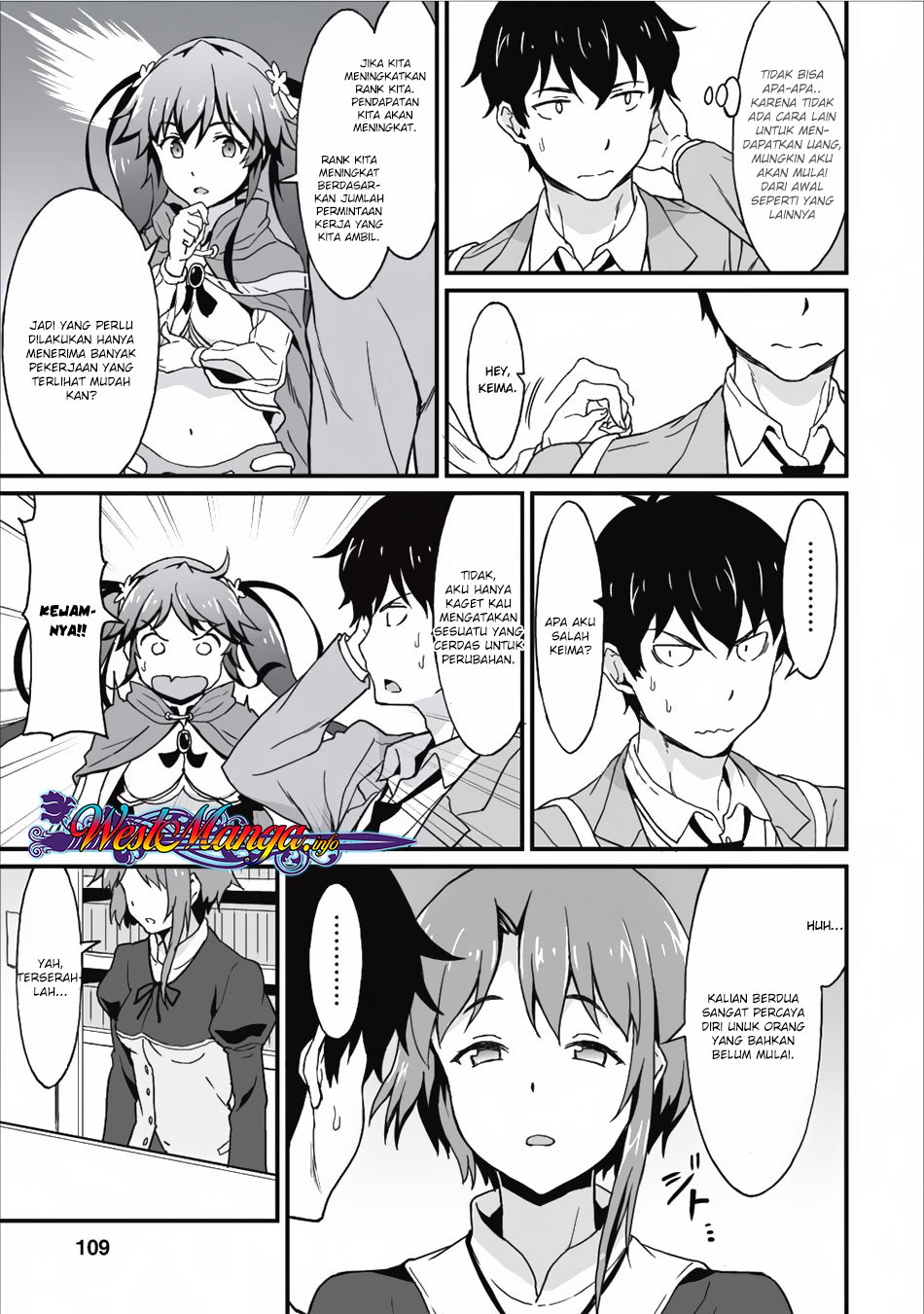 Taberu dake de Level-Up! Damegami to Issho ni Isekai Musou Chapter 04 Gambar 12