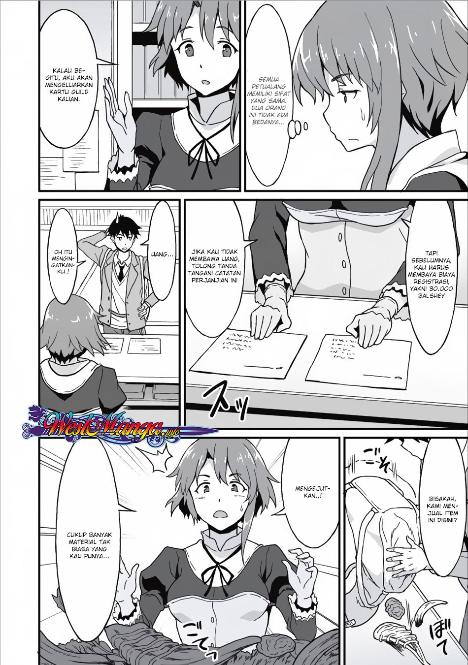Taberu dake de Level-Up! Damegami to Issho ni Isekai Musou Chapter 04 Gambar 13
