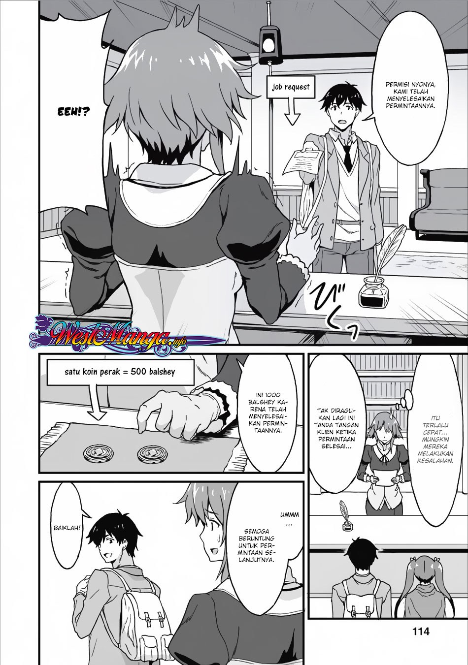 Taberu dake de Level-Up! Damegami to Issho ni Isekai Musou Chapter 04 Gambar 17