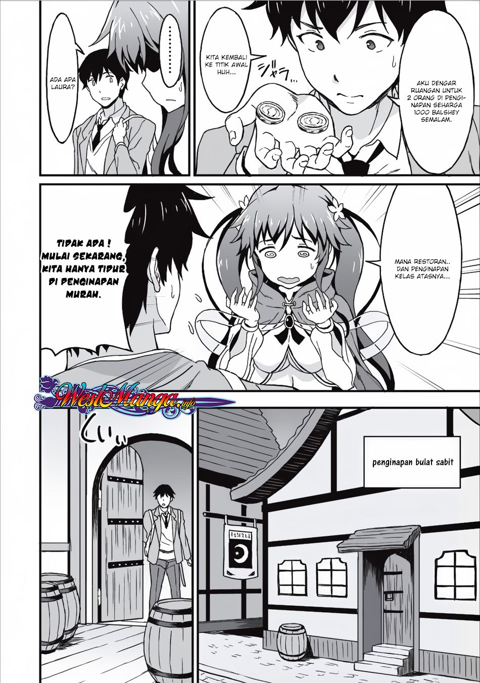Taberu dake de Level-Up! Damegami to Issho ni Isekai Musou Chapter 04 Gambar 19
