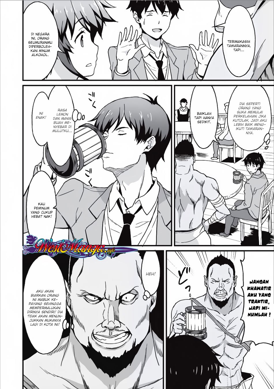 Taberu dake de Level-Up! Damegami to Issho ni Isekai Musou Chapter 04 Gambar 25