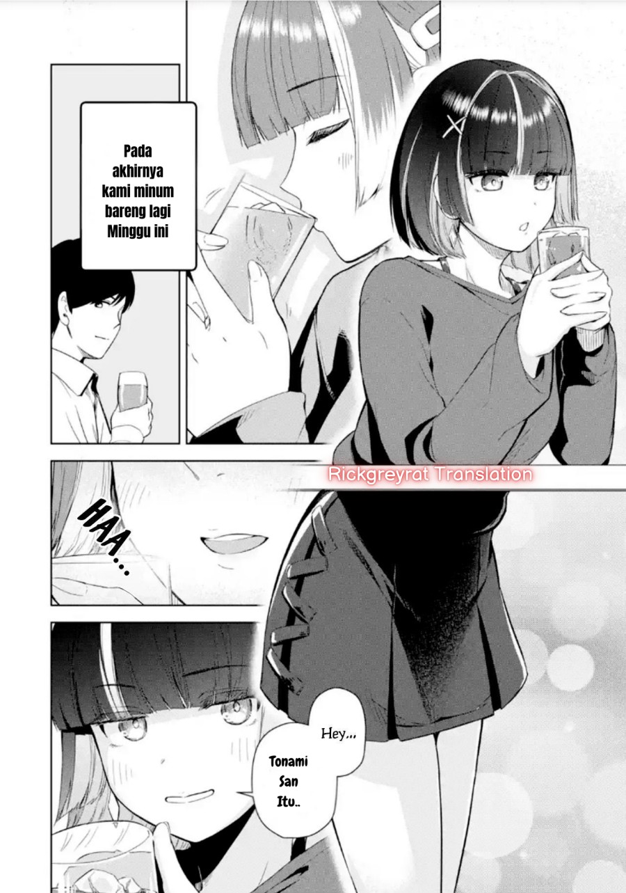 Tachi Nomi Izakaya De Kei Joshidaisei Ga Tonari Ni Kuru Hanashi Chapter 02 Gambar 13