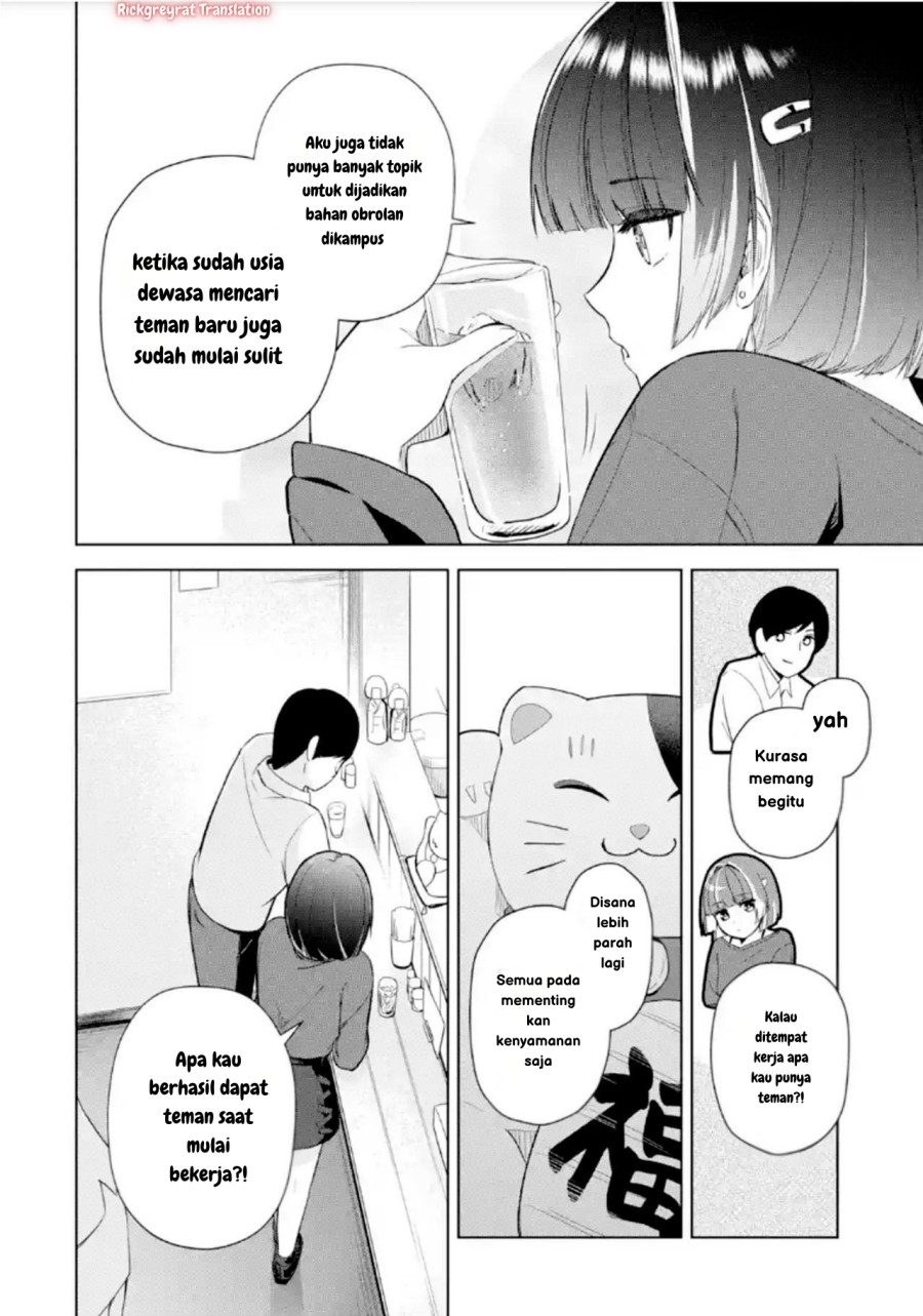 Tachi Nomi Izakaya De Kei Joshidaisei Ga Tonari Ni Kuru Hanashi Chapter 02 Gambar 15