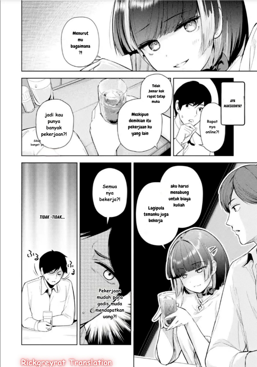 Tachi Nomi Izakaya De Kei Joshidaisei Ga Tonari Ni Kuru Hanashi Chapter 03 Gambar 7