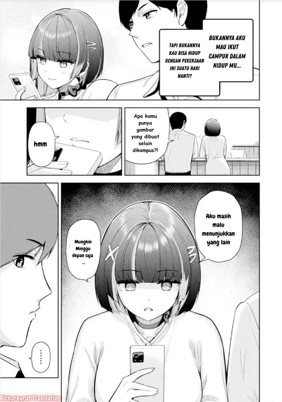 Tachi Nomi Izakaya De Kei Joshidaisei Ga Tonari Ni Kuru Hanashi Chapter 03 Gambar 14