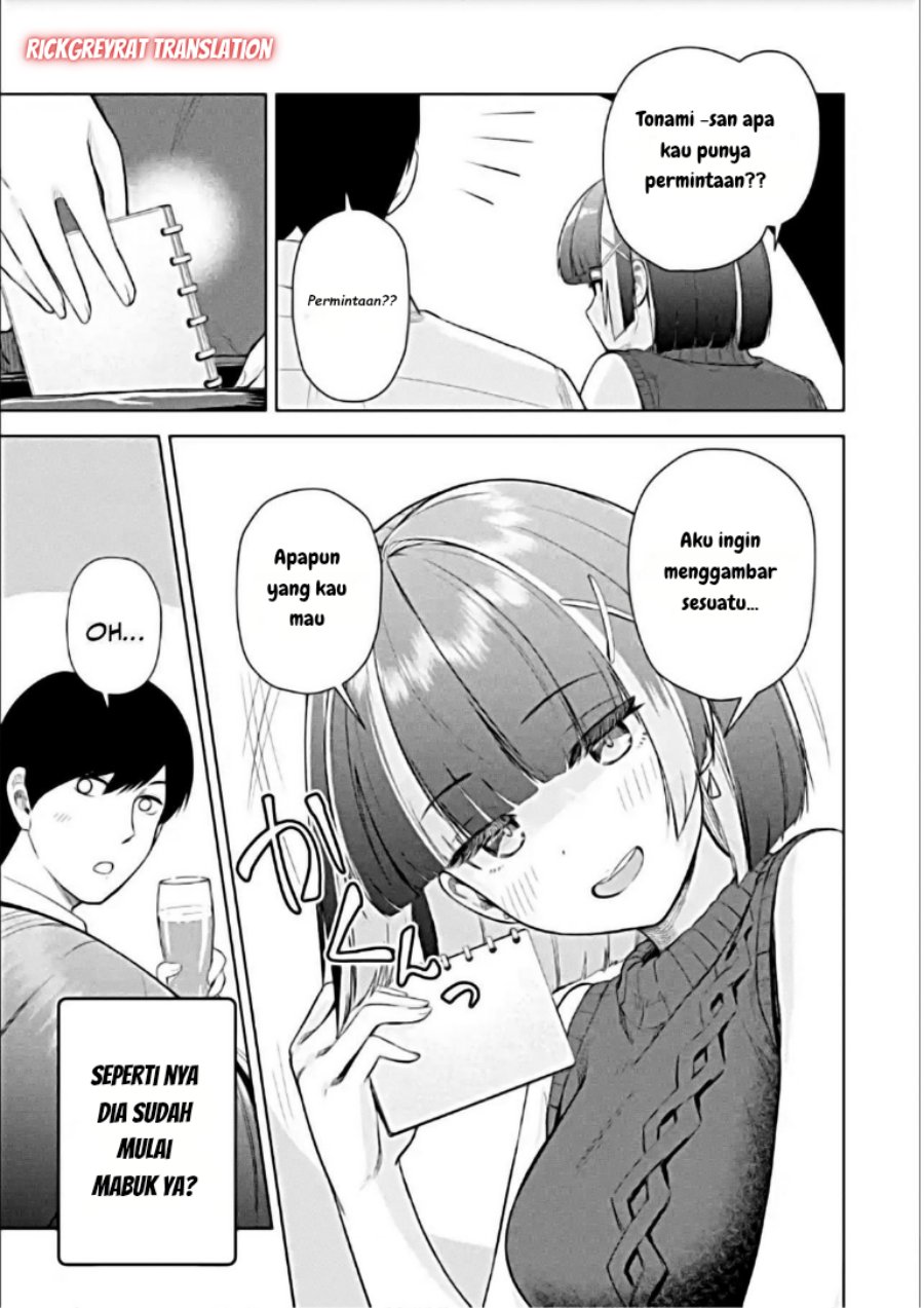 Tachi Nomi Izakaya De Kei Joshidaisei Ga Tonari Ni Kuru Hanashi Chapter 09 Gambar 4