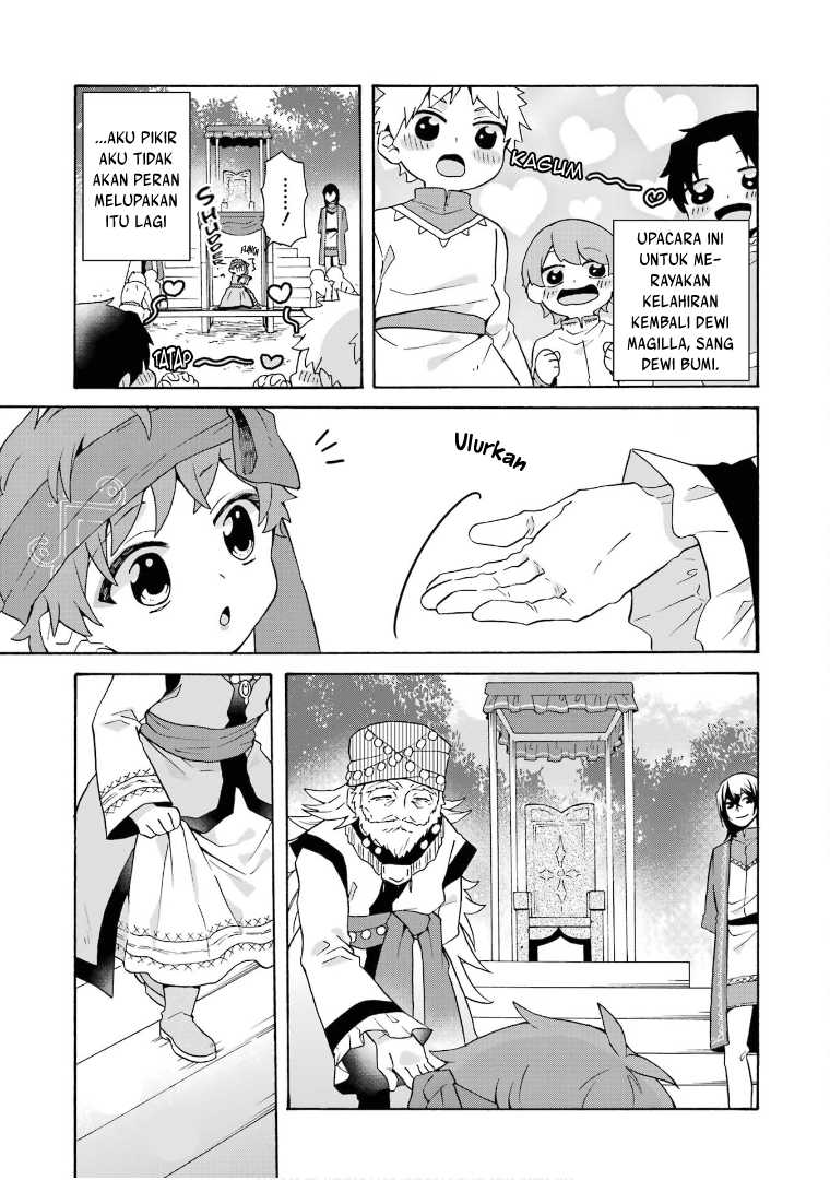 Tada Shiawasena Isekai Kazoku Seikatsu Chapter 28 End Gambar 5
