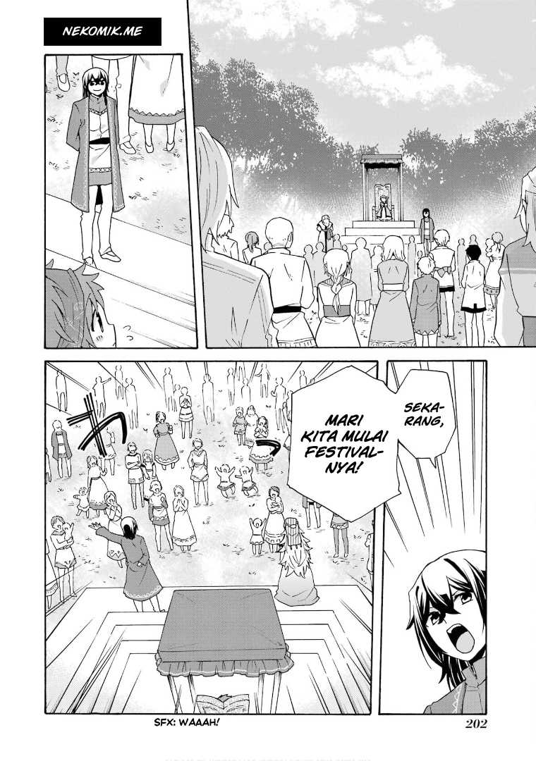 Tada Shiawasena Isekai Kazoku Seikatsu Chapter 28 End Gambar 6