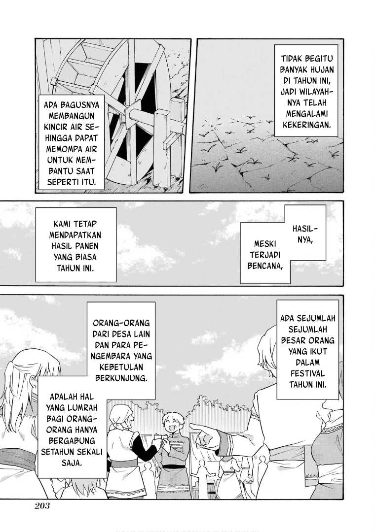 Tada Shiawasena Isekai Kazoku Seikatsu Chapter 28 End Gambar 7