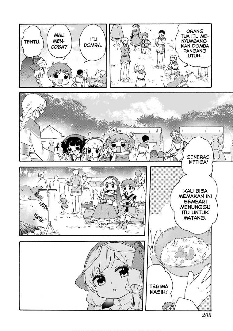 Tada Shiawasena Isekai Kazoku Seikatsu Chapter 28 End Gambar 12
