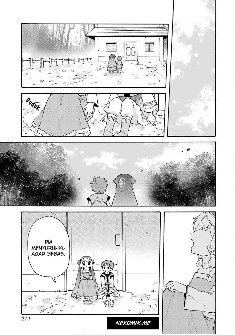 Tada Shiawasena Isekai Kazoku Seikatsu Chapter 28 End Gambar 15