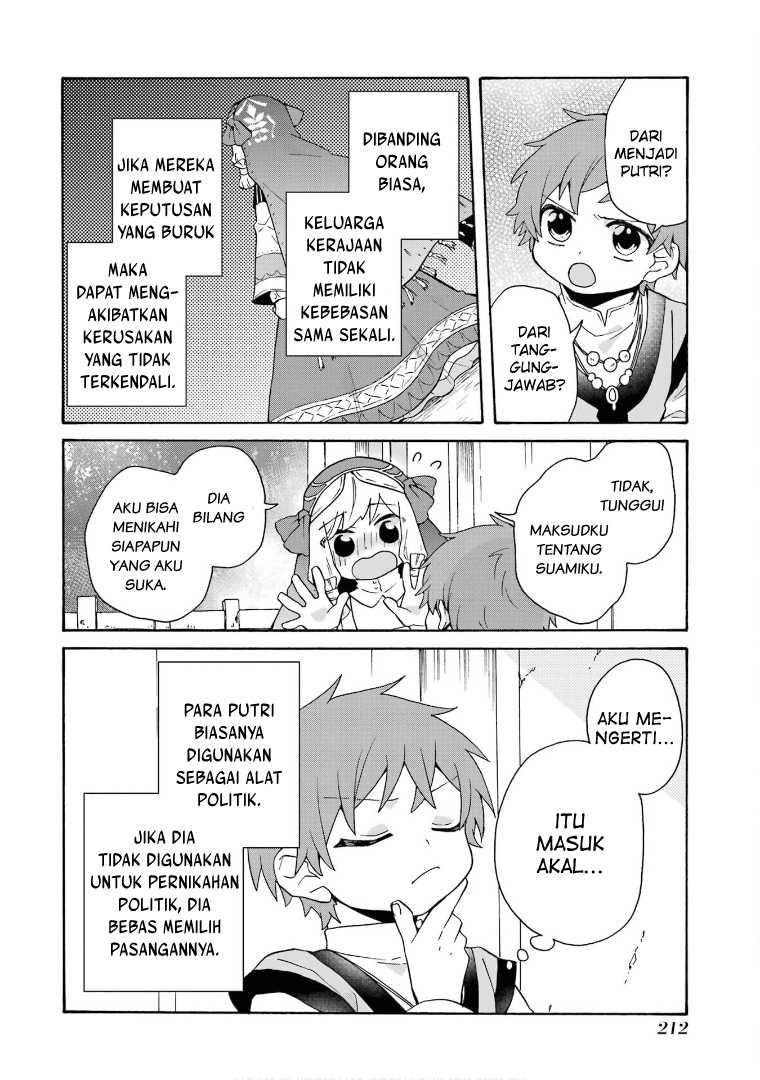 Tada Shiawasena Isekai Kazoku Seikatsu Chapter 28 End Gambar 16