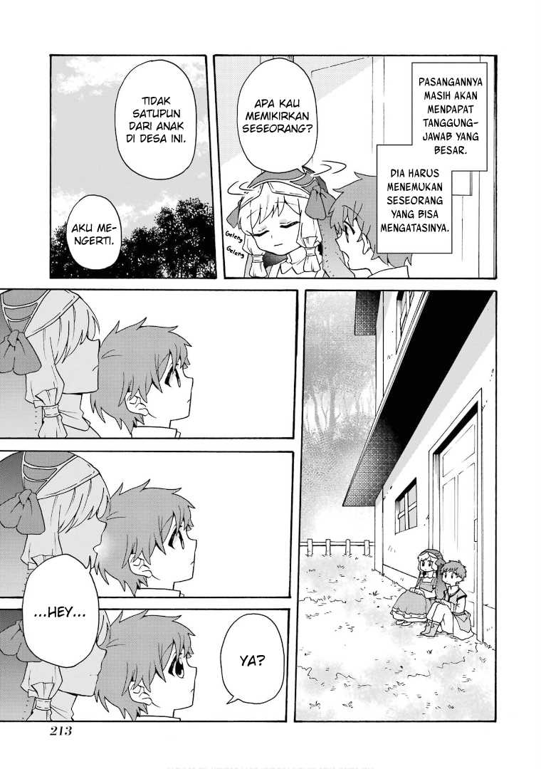 Tada Shiawasena Isekai Kazoku Seikatsu Chapter 28 End Gambar 17