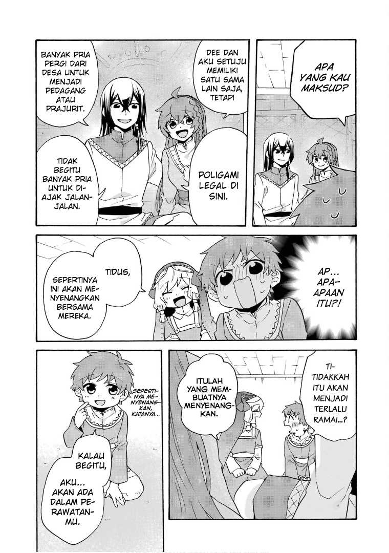 Tada Shiawasena Isekai Kazoku Seikatsu Chapter 28 End Gambar 21