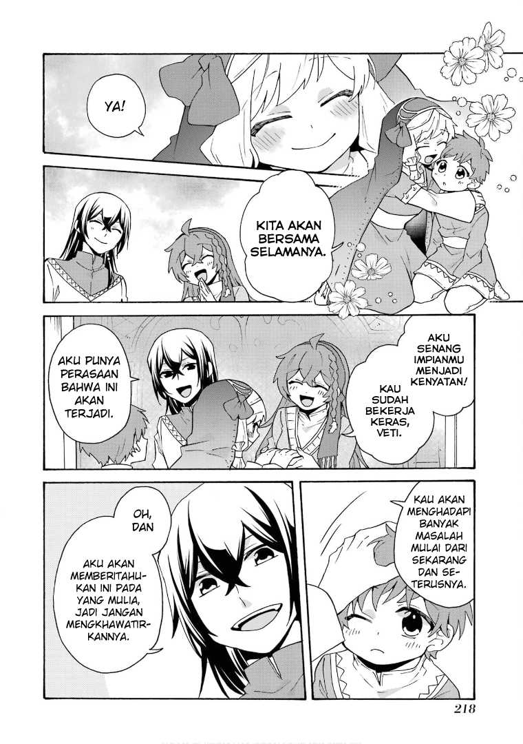 Tada Shiawasena Isekai Kazoku Seikatsu Chapter 28 End Gambar 22