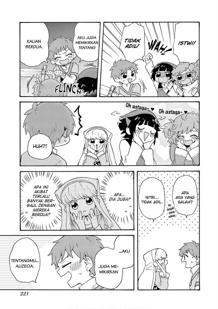 Tada Shiawasena Isekai Kazoku Seikatsu Chapter 28 End Gambar 25