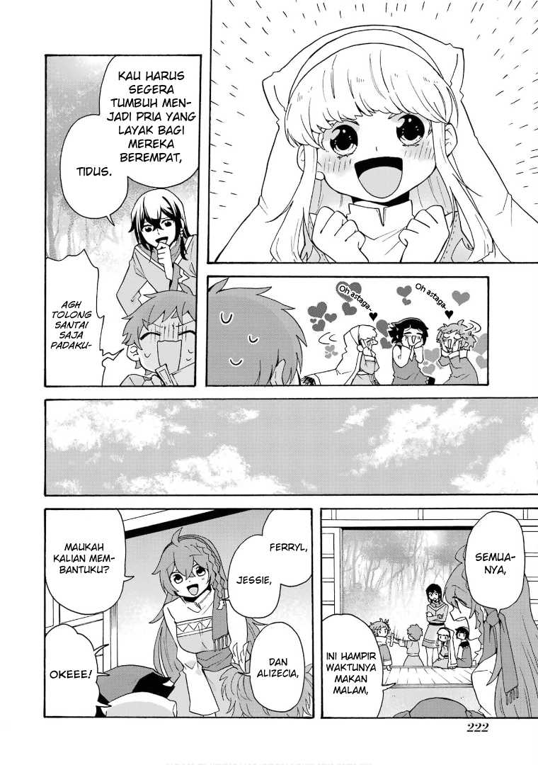 Tada Shiawasena Isekai Kazoku Seikatsu Chapter 28 End Gambar 26