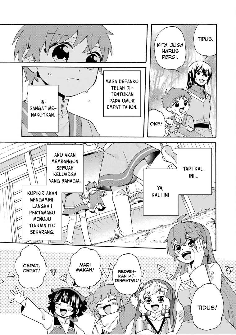 Tada Shiawasena Isekai Kazoku Seikatsu Chapter 28 End Gambar 27