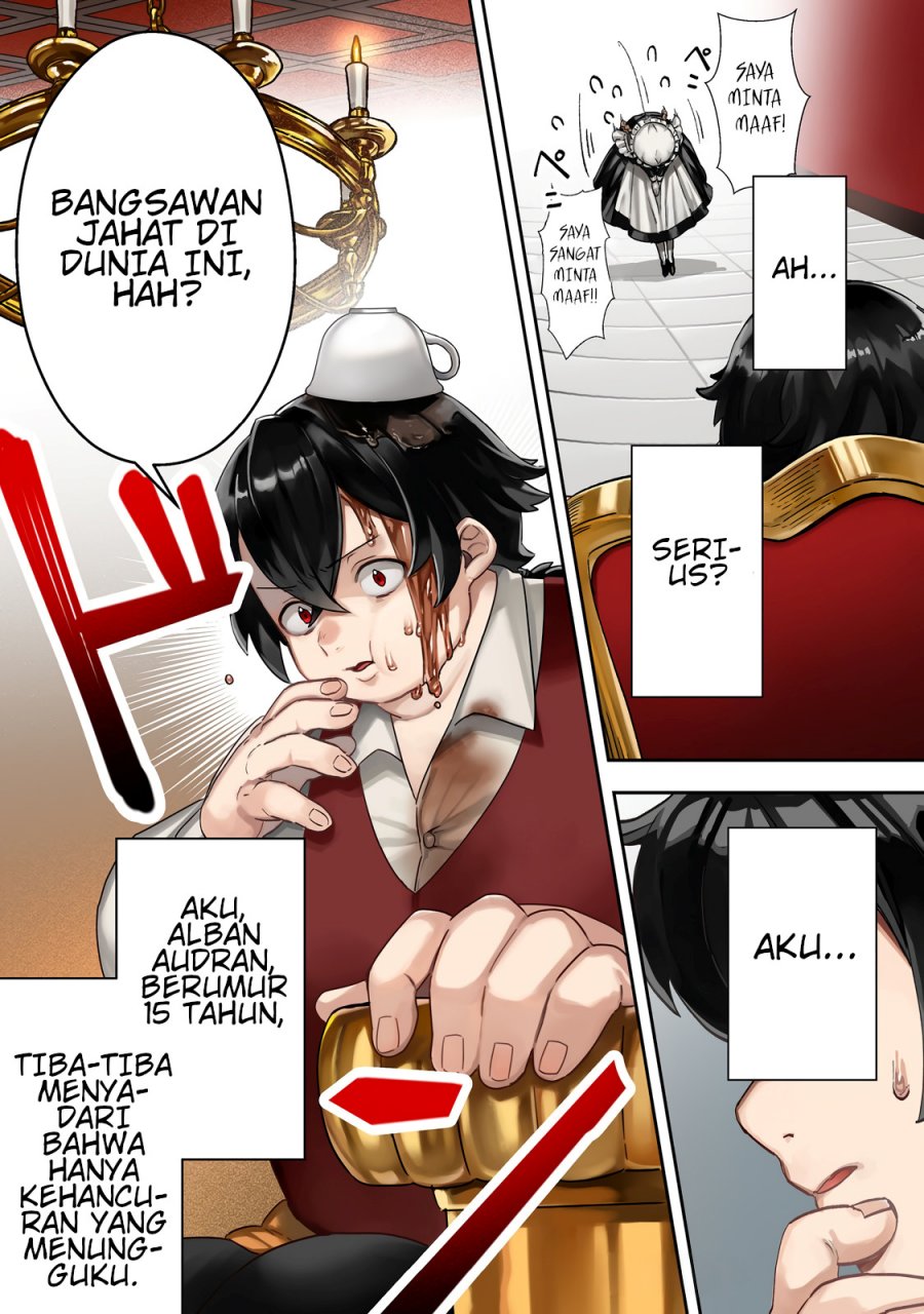 Taidana Akuyaku Kizoku no Ore ni, Konyaku Hakisareta Akuyaku Reijo ga Totsuidara Saikyo no Fufu ni Narimashita Chapter 01 Gambar 1