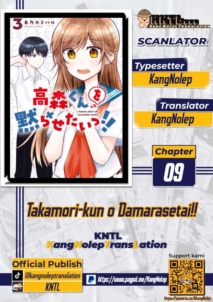 Takamori-kun wo Damarasetai!! Chapter 09 Gambar 1