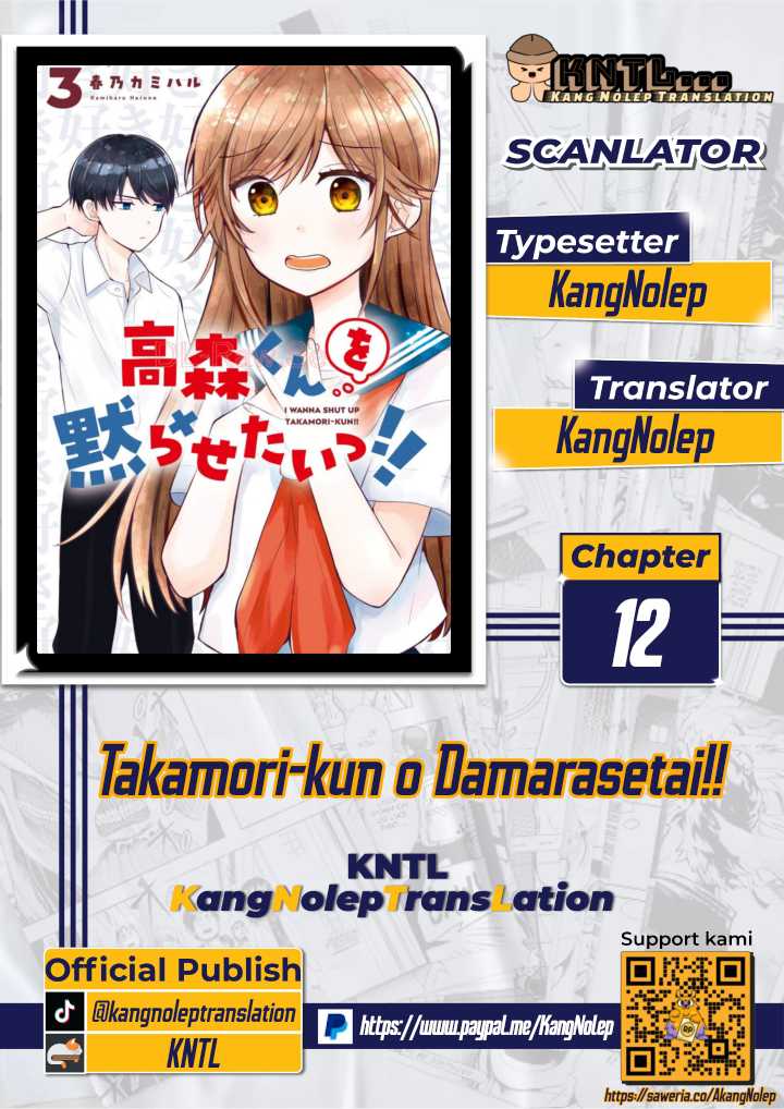 Takamori-kun wo Damarasetai!! Chapter 12 Gambar 1
