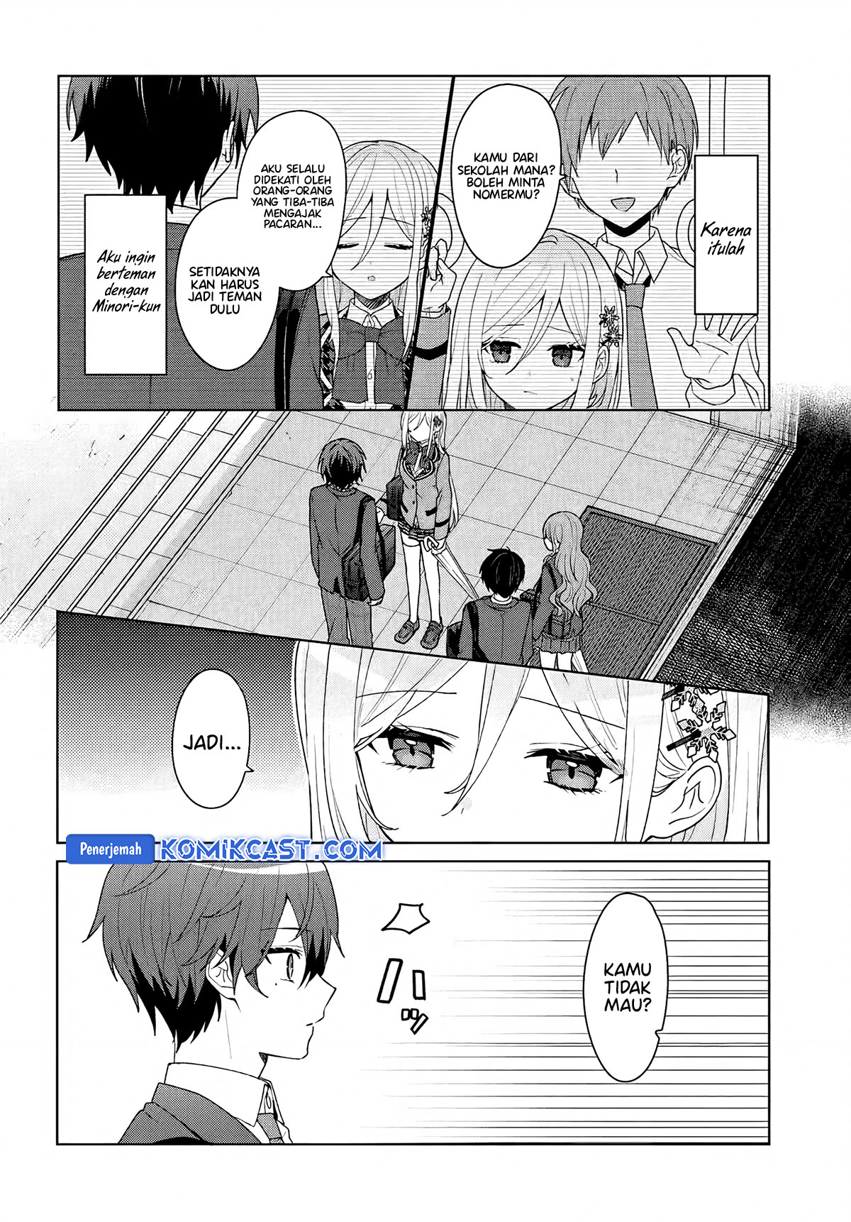 Takou no Koori Hime wo Chikan kara Tasuketara, Otomedachi kara Hajimeru Koto ni Narimashita Chapter 06.1 Gambar 5
