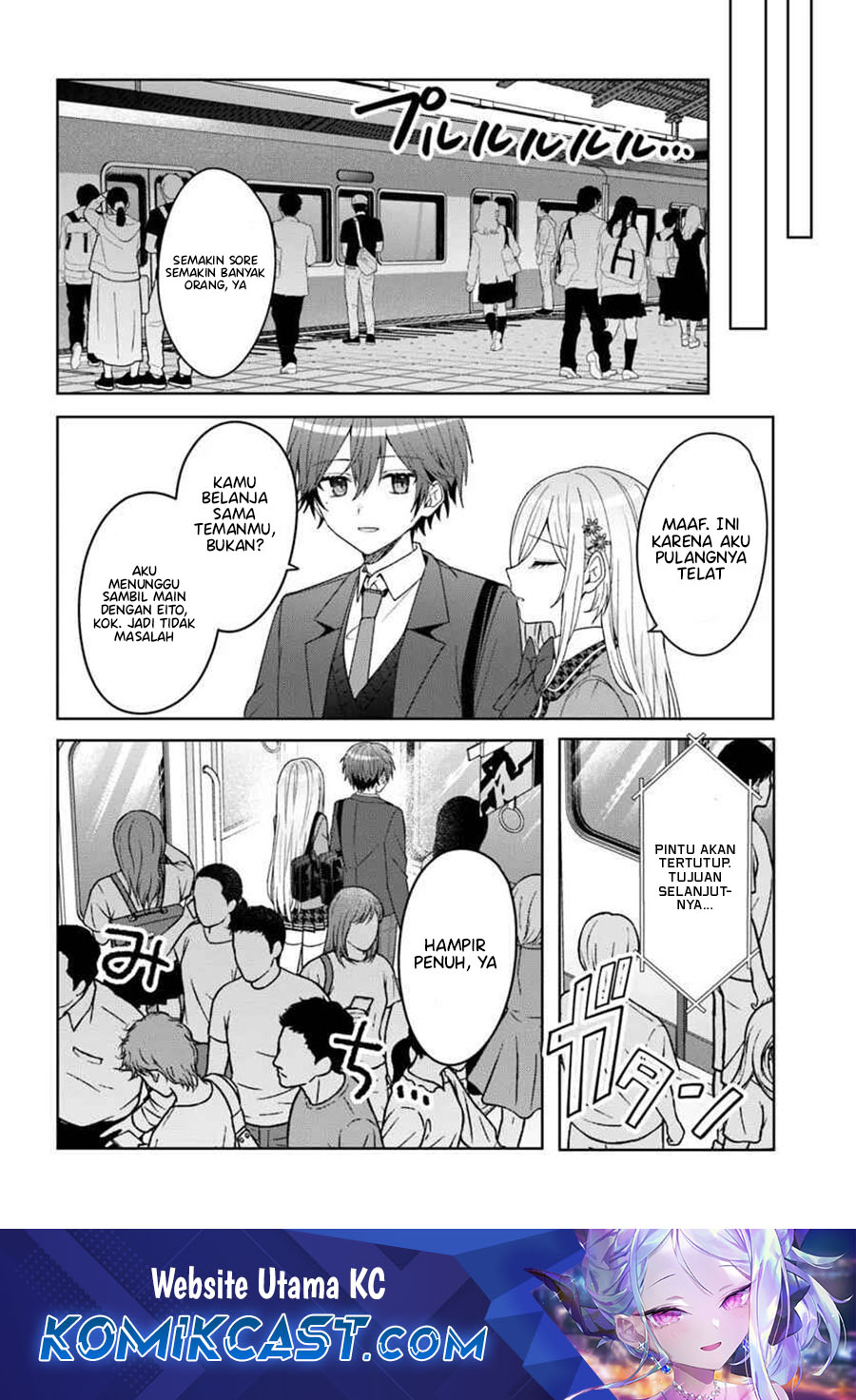 Takou no Koori Hime wo Chikan kara Tasuketara, Otomedachi kara Hajimeru Koto ni Narimashita Chapter 09.2 Gambar 2