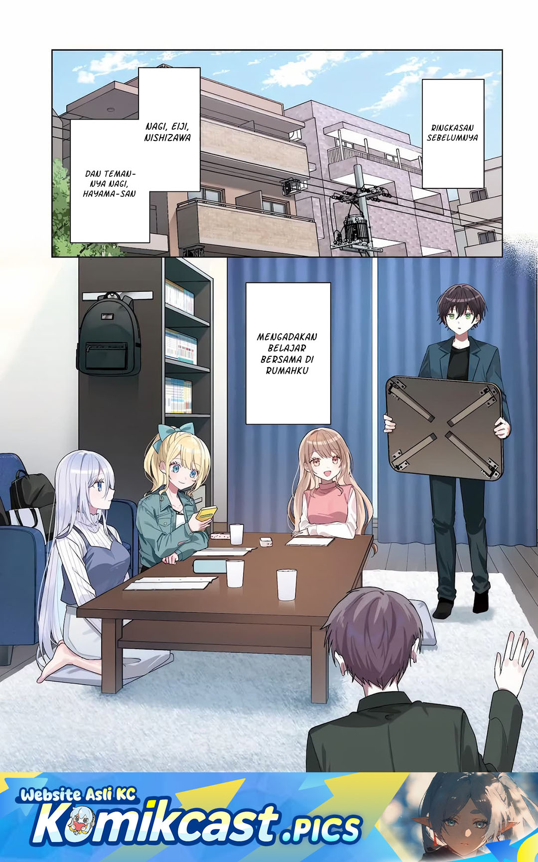 Takou no Koori Hime wo Chikan kara Tasuketara, Otomedachi kara Hajimeru Koto ni Narimashita Chapter 11.1 Gambar 2