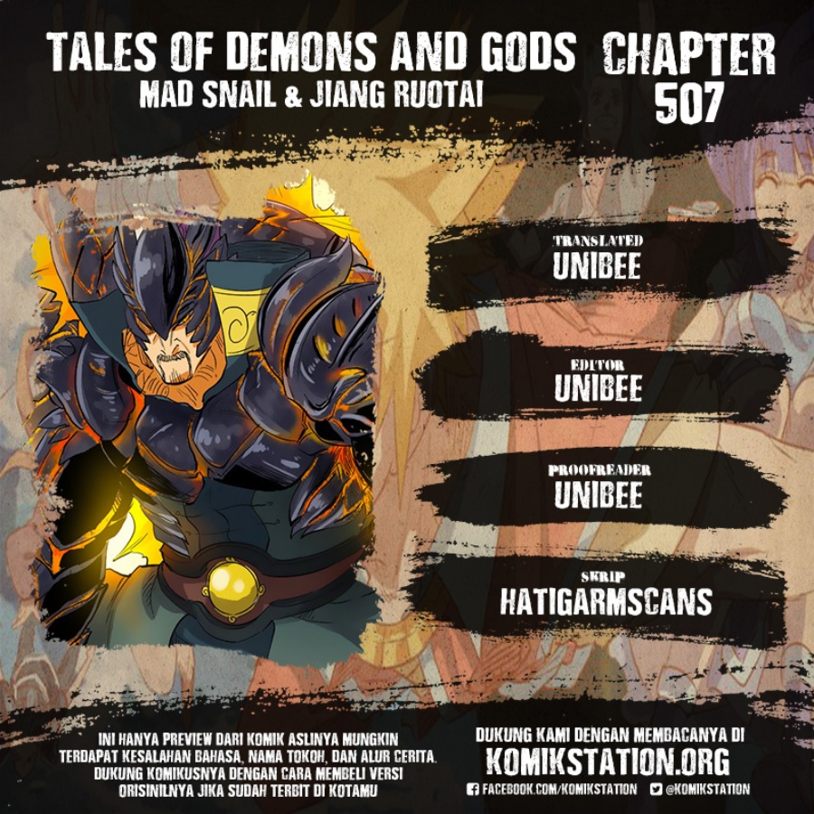 Tales of Demons and Gods Chapter 507 Gambar 1