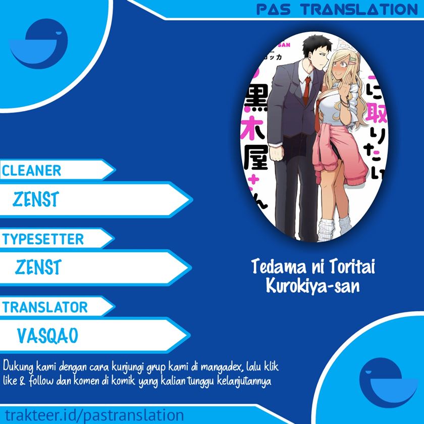 Tedama ni Toritai Kurokiya-san Chapter 02 Gambar 1