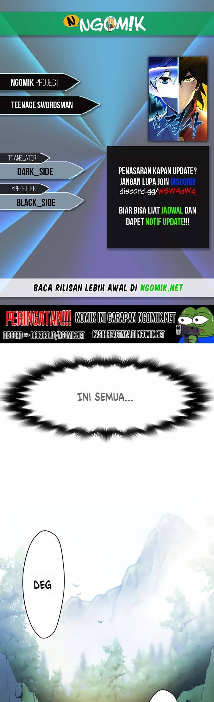 Teenage Swordsman Chapter 02 Gambar 1