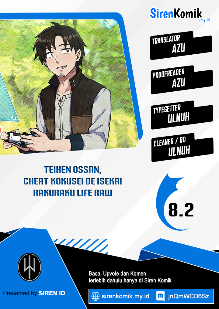 Teihen Ossan, Cheat Kokusei de Isekai Rakuraku Life Chapter 08.2 Gambar 1