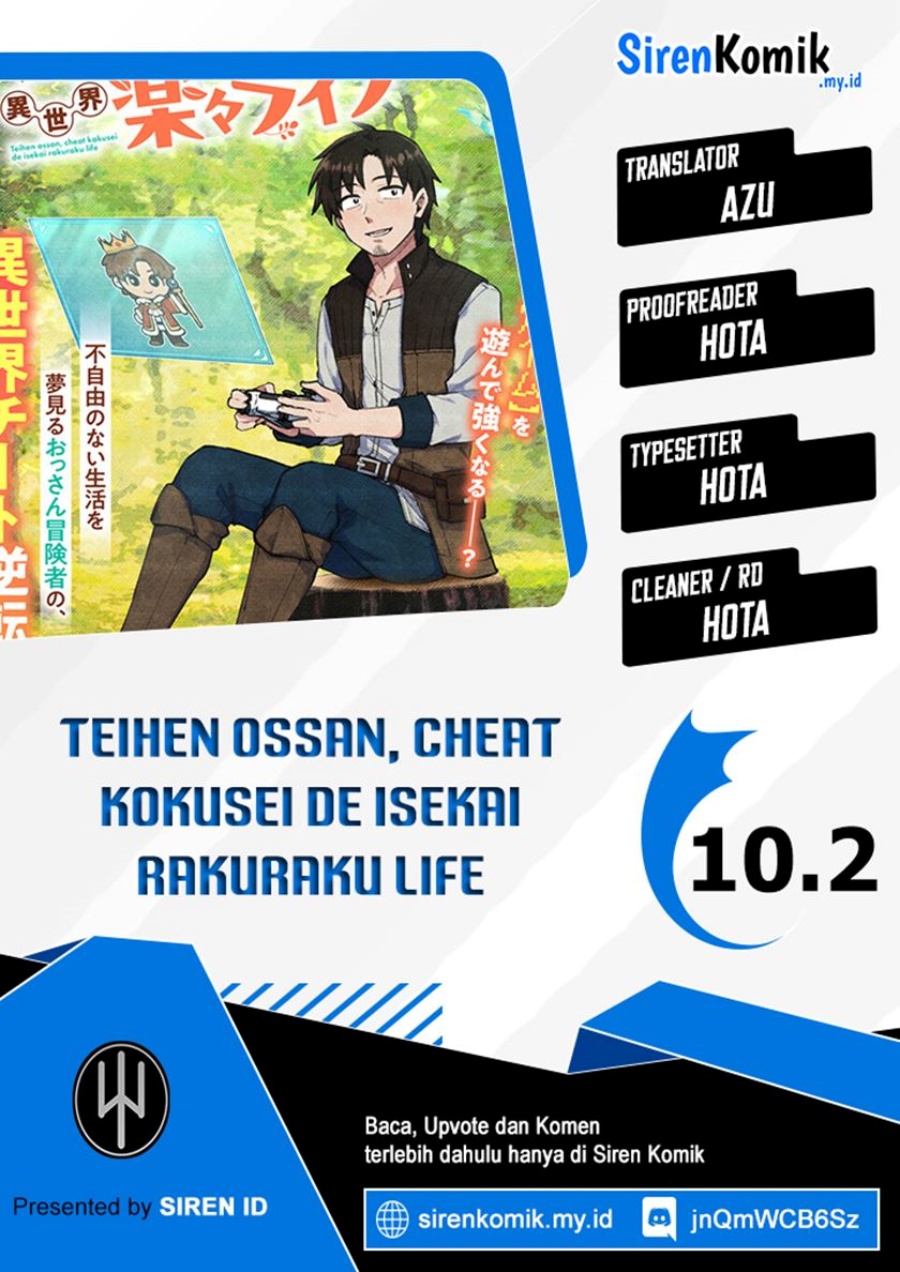 Teihen Ossan, Cheat Kokusei de Isekai Rakuraku Life Chapter 10.2 Gambar 1