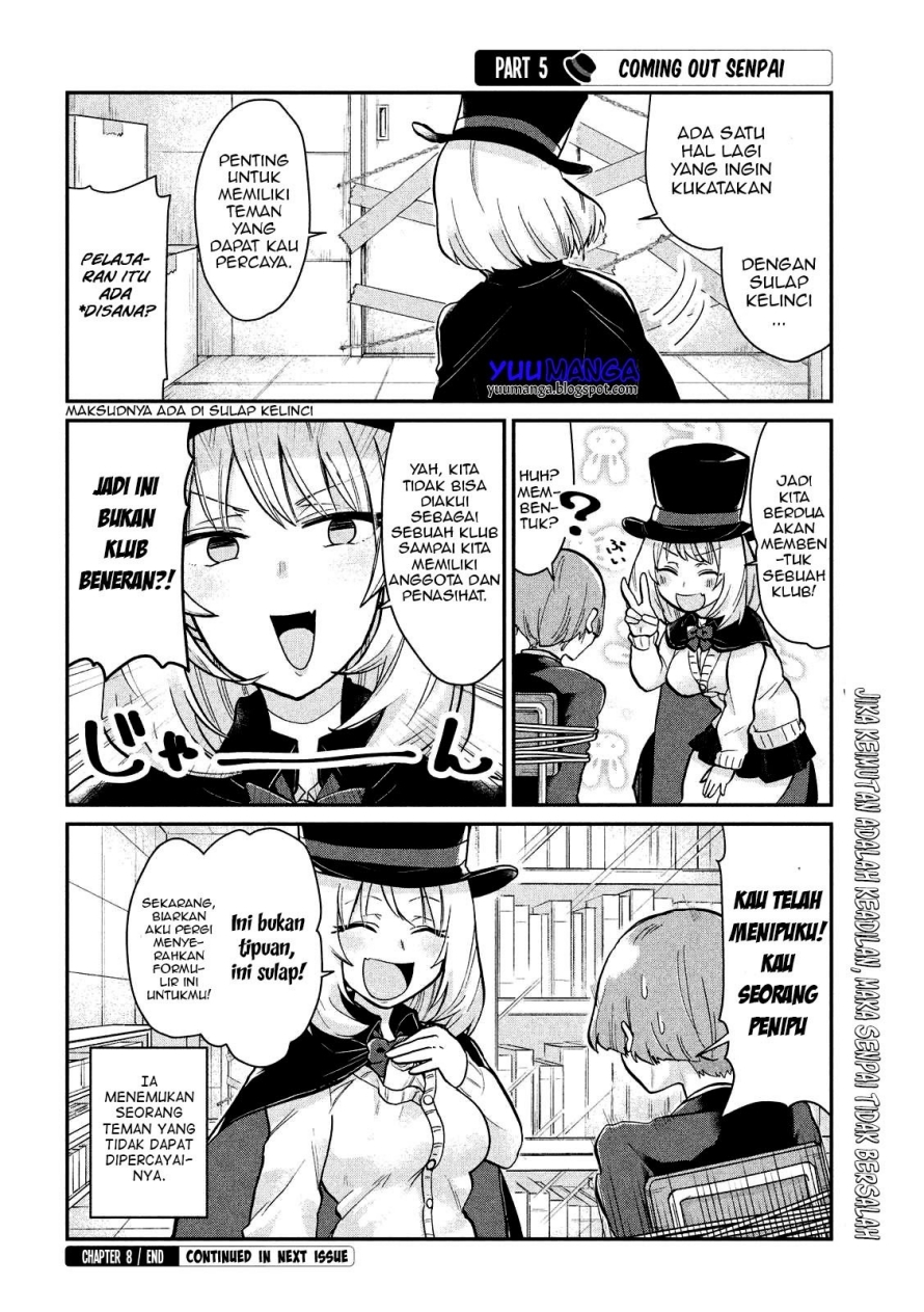 Tejina Senpai Chapter 08 Gambar 7